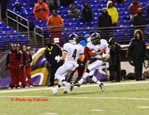 NW #2 Rodney Snider intercepts Suitland pass from QB Wesley Wolfolk