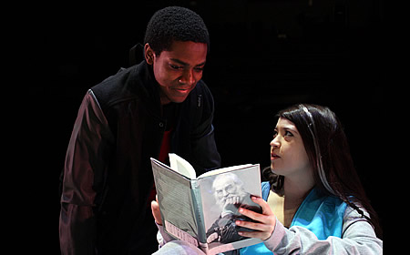 photo Thaddeus Fitzpatrick as Anthony and Rachael Tice as Caroline