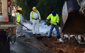 Rolston Road pothole repair