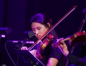 photo of violinist