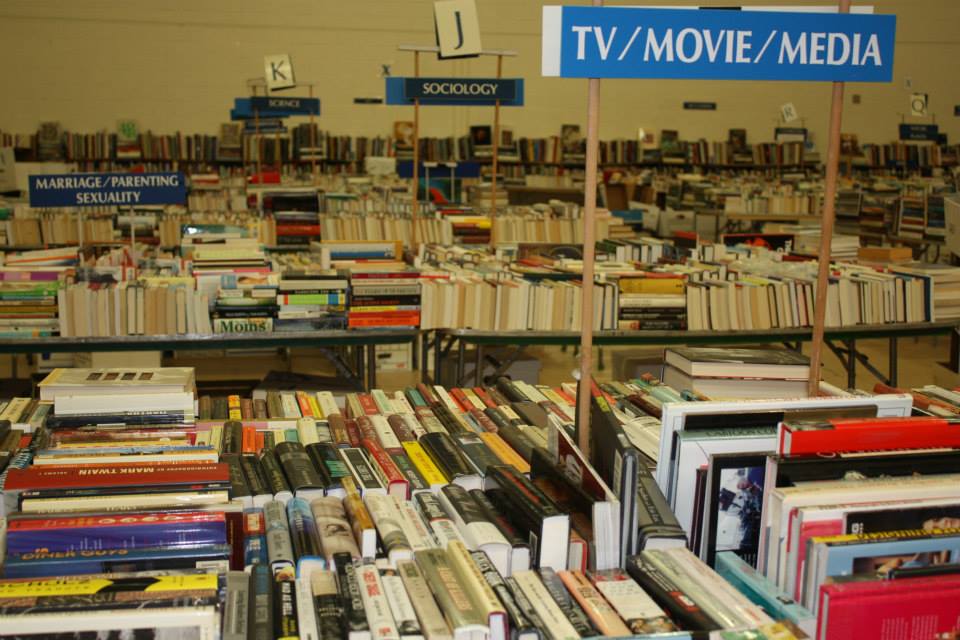 photo of Stone Ridge used book sale