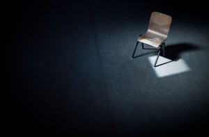 photo of school chair