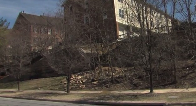 photo of Fallen Retaining Wall in Kentlands