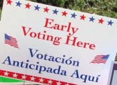 Early Voting Centers Open Oct. 26 to Nov. 2 in Montgomery County photo of early voting sign