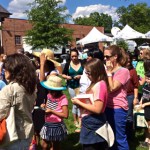 photo of Gaithersburg Book Festival Lines