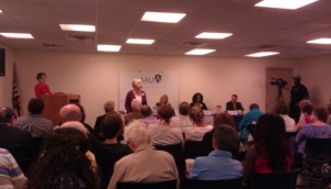 photo of League of Women Voters School Board Debate