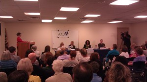 photo of League of Women Voters School Board Debate