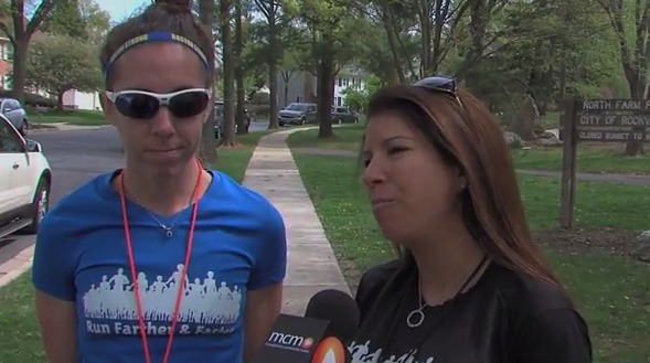 photo of Lisa Reichmann and Julie Sapper, co-founders Run Farther and Faster