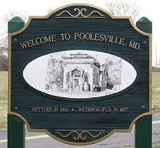 photo of poolesville sign