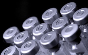 photo of vials of vaccine