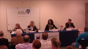 photo of League of Women Voters School Board Debate