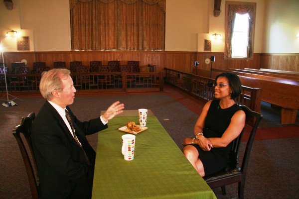 photo of Montgomery County Councilmember Phil Andrews and Associate District Court Judge Karla Smith