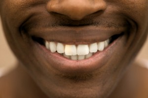 Mouth of Man Smiling