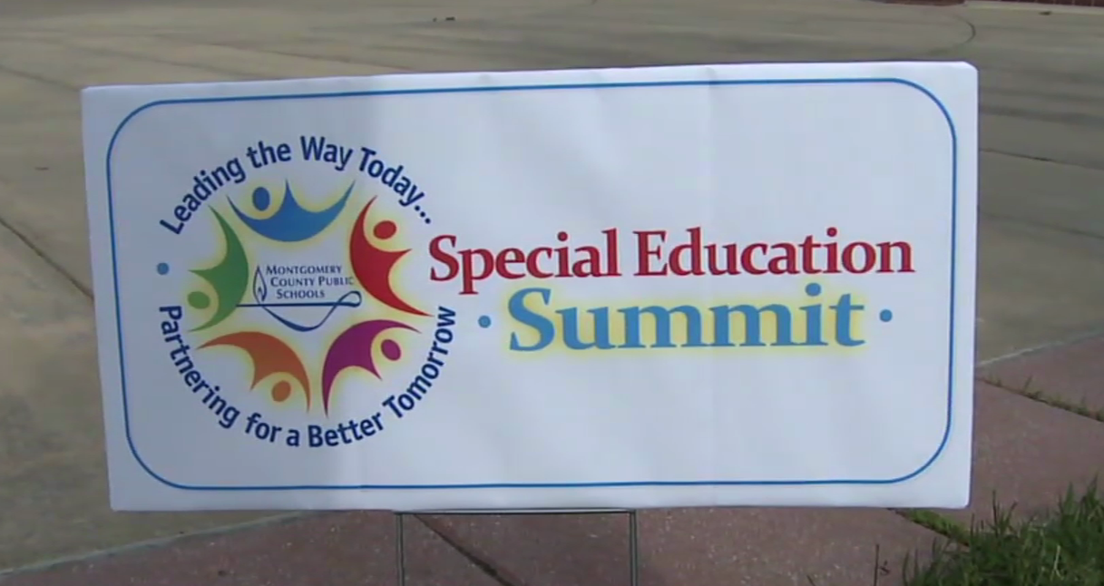 Special Education Summit (Video) Montgomery Community Media