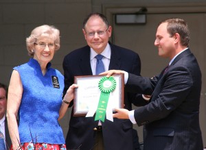 photo of : Senator Jennie Forehand, Mayor Sidney Katz, Council Member Ryan Spiegel