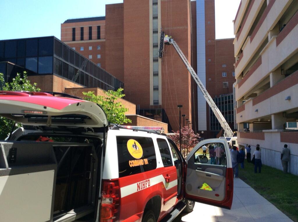 photo of rescue at NIH
