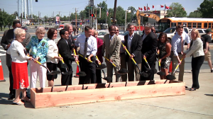 photo of groundbreaking ceremony