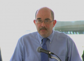 photo of George Leventhal at Silver Spring Police Station Ribbon Cutting