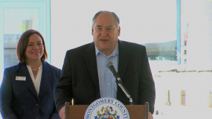 photo of Marc Elrich at Silver Spring Police Station Ribbon Cutting