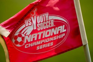 photo of US Youth Soccer National Champtionship Series flag