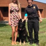 photo of Eva, Officer Gamard, and Quest