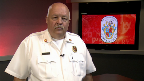 photo of Montgomery County Fire & Rescue Chief Steve Lohr