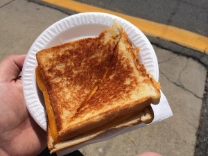 photo of toasted cheese at fair