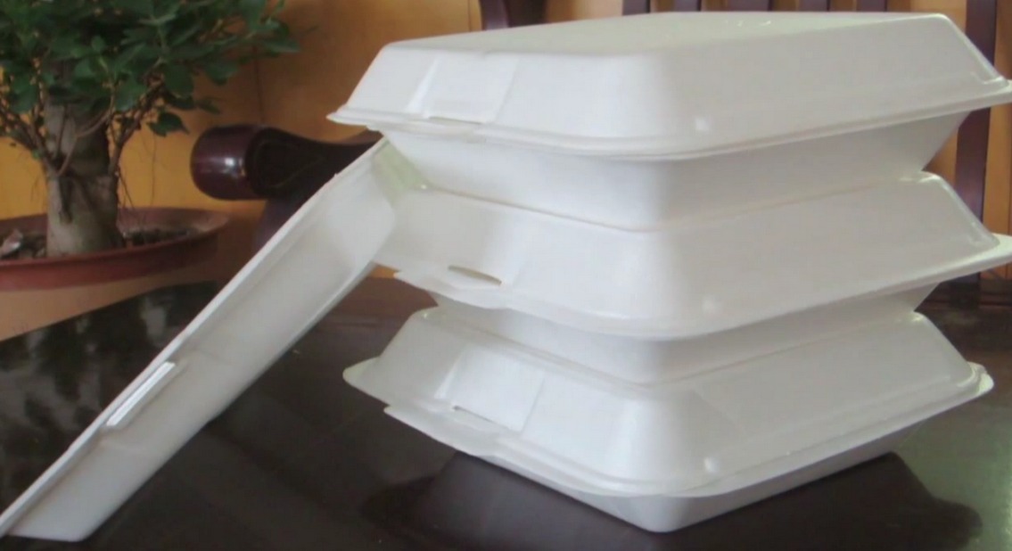 County Approves Ban On Styrofoam Food Containers Packing Peanuts Montgomery Community Media Why can't you recycle polystyrene foam coffee cups, egg cartons and takeout containers? county approves ban on styrofoam food