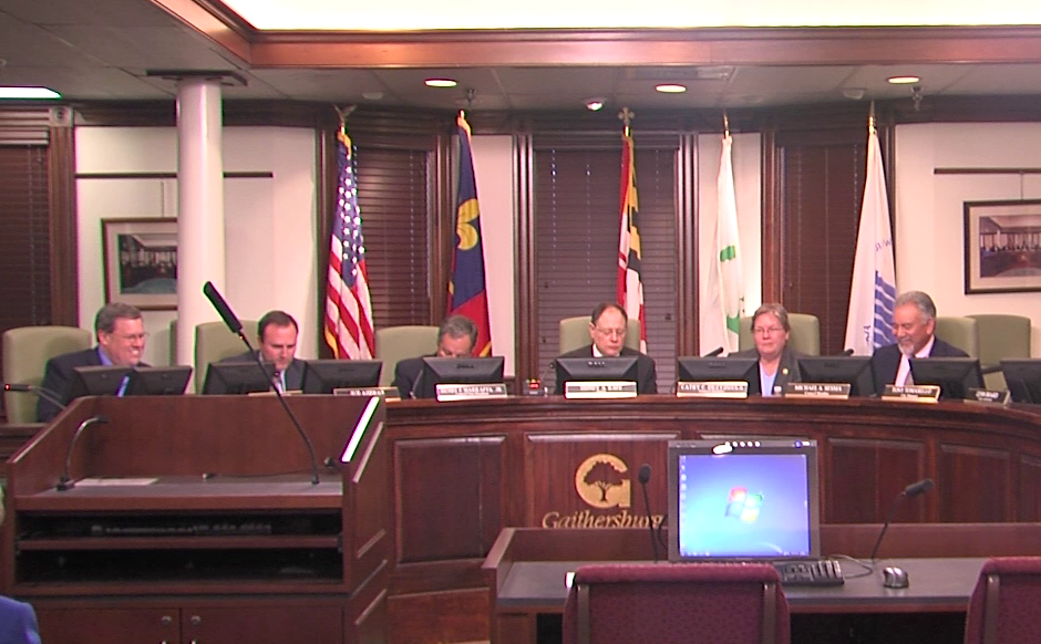 photo of Gaithersburg City Mayor and Council Meeting
