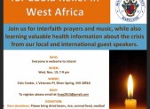 Interfaith Prayer Service for Ebola Relief