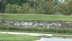 Montgomery Village Golf Course sign