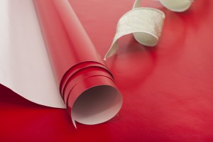 Holiday Red Wrapping Paper