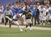 MoCo’s High School Football Co-Players of the Year NW's EJ Lee at M&T Stadium with 1 of his two TD runs