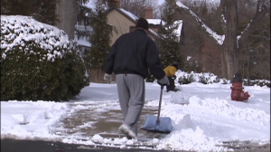 Man shoveling snow 1