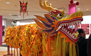 photo of Lunar New Year celebration at Lake Forest Mall Feb. 21