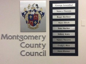 County Council Sign