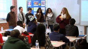 photo of MCPS minority scholars at retreat