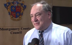 photo of councilmember Marc Elrich commenting on Starr's resignation