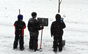 March 5 Snow Boys & Shovels 450x280