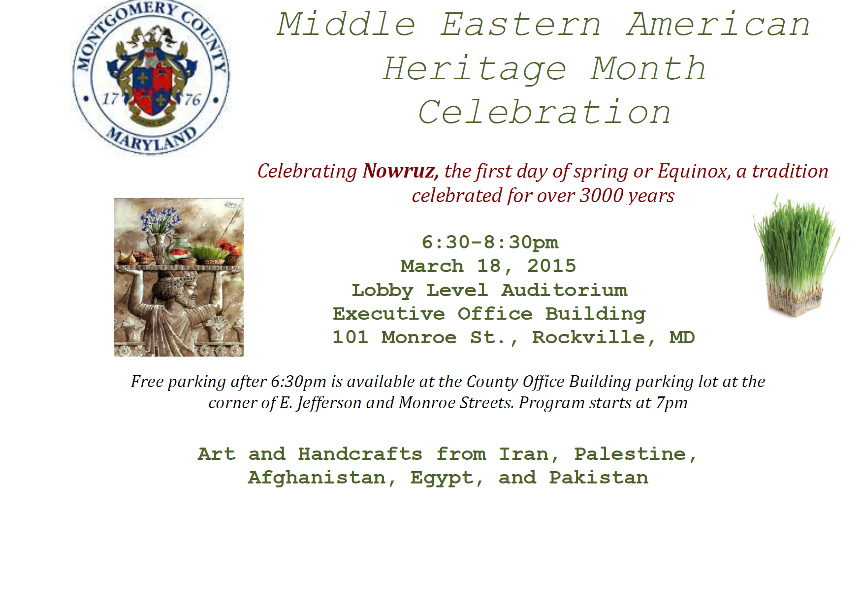 County To Recognize Middle Eastern American Heritage Month For The