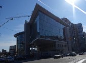 photo of Silver Spring Library under construction