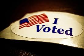 I voted