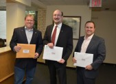 Incumbents Jud Ashman, Neil Harris and Ryan Spiegel picked up their candidate packets on June 5th. 