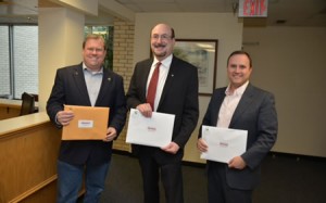 Incumbents Jud Ashman, Neil Harris and Ryan Spiegel picked up their candidate packets on June 5th. 