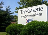 Gazette Newspaper Sign 450x280