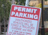 Permit Parking sign