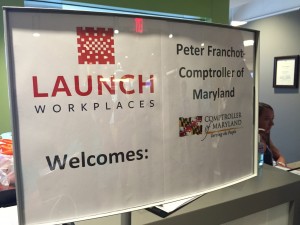 Franchot Launch Workplaces Gaithersburg