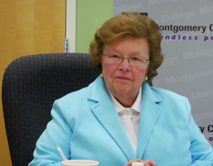 Barbara Mikulski visits Montgomery College