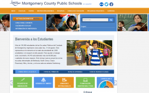 Spanish MCPS website