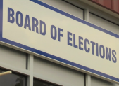 Board of Elections sign